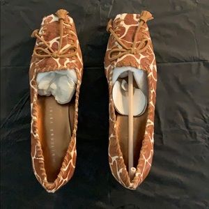 Martinez Valero Leather Giraffe print women’s shoe